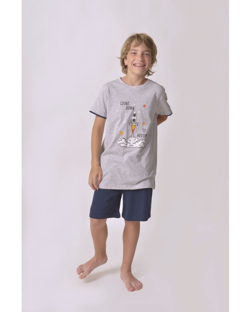 Pijama niño verano cohete Privata