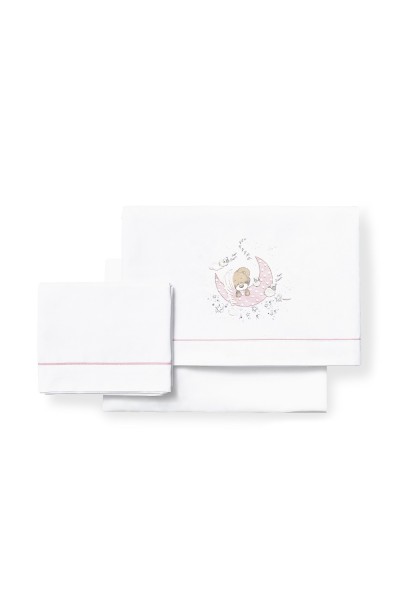 Tríptico minicuna algodón osito Interbaby