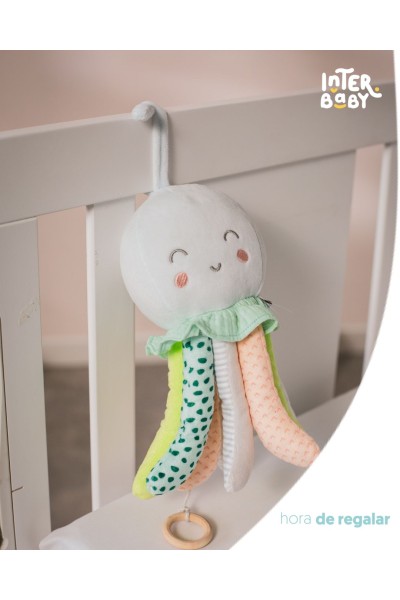 Peluche musical Pulpo Interbaby