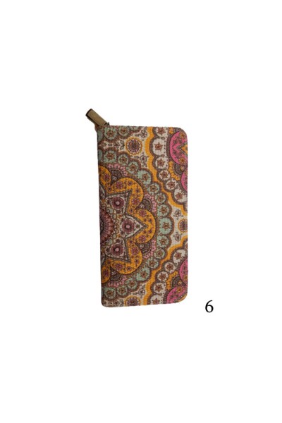 Cartera estampada 20cm