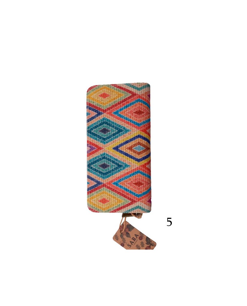 Cartera estampada 20cm