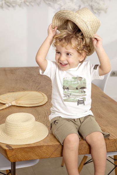 Conjunto 2 piezas niño safari Babybol