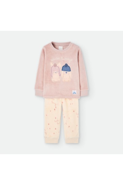 Pijama infantil coralina "Winter bunnys" Waterlemon