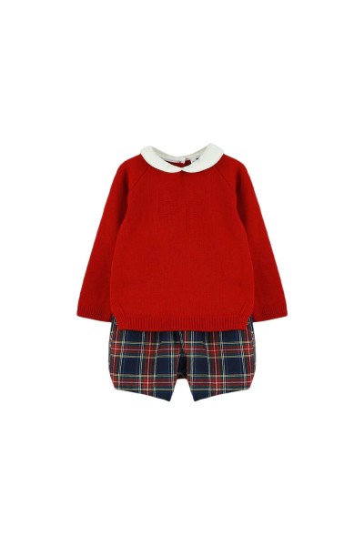 Conjunto 2 piezas bebé a cuadros BabyFerr