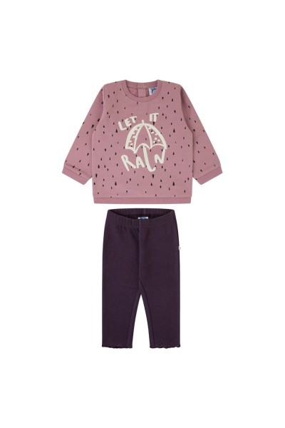 Conjunto 2 piezas bebé "Let it Rain" Yatsi