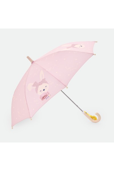 Paraguas "Little bunny" rosa Waterlemon