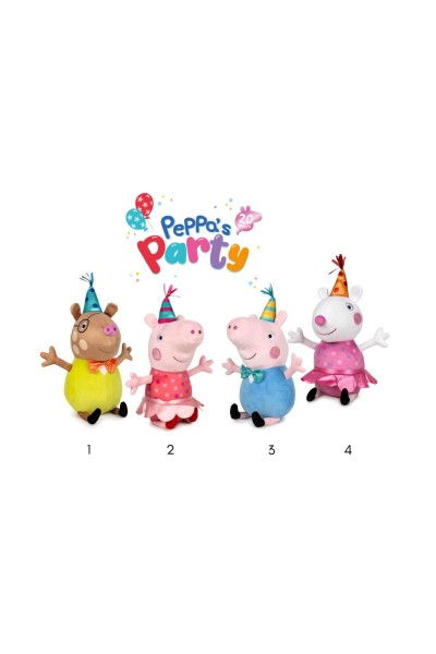 Peluche Peppa Pig Party 20 cm