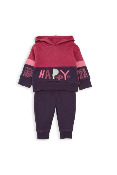 Chándal 2 piezas niña "Happy" Babybol