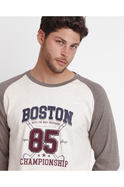 Pijama hombre invierno "Boston" Admas