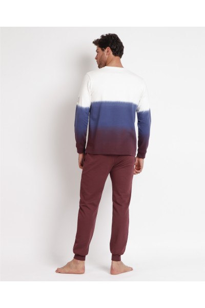 Pijama hombre invierno degradado Admas