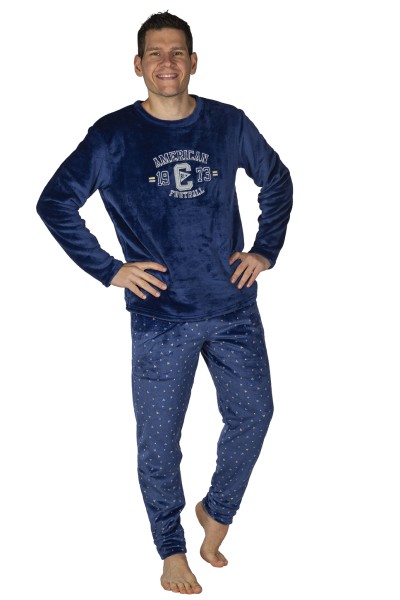 Pijama hombre coralina "American Football" Javier Golmar