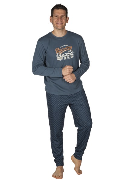 Pijama hombre invierno "Raceway" Javier Golmar
