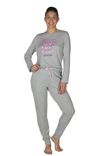 Pijama mujer invierno "Believe in love" Javier Golmar