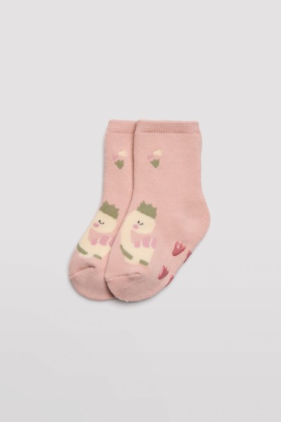 Pack 2 calcetines bebé térmico antideslizante Ysabel Mora
