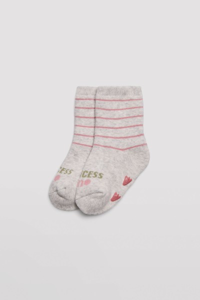 Pack 2 calcetines bebé térmico antideslizante Ysabel Mora