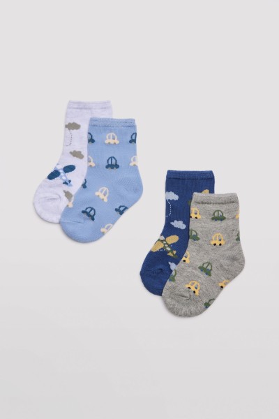 Pack 2 calcetines bebé algodón Ysabel Mora