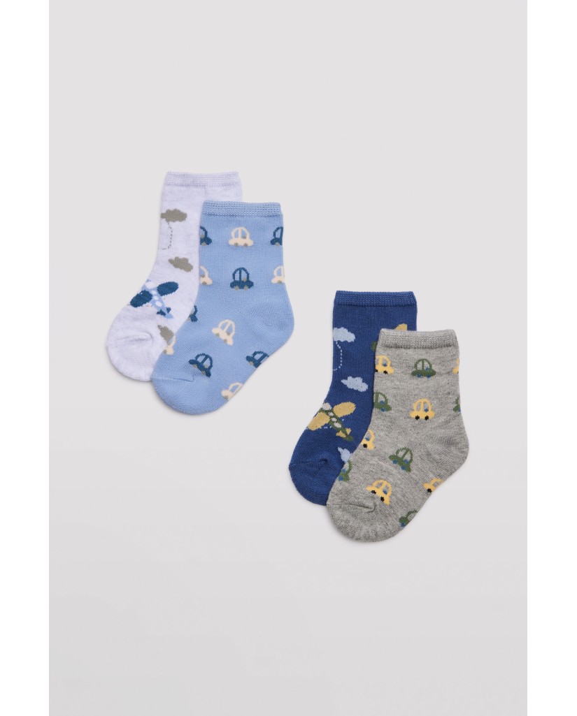 Pack 2 calcetines bebé algodón Ysabel Mora