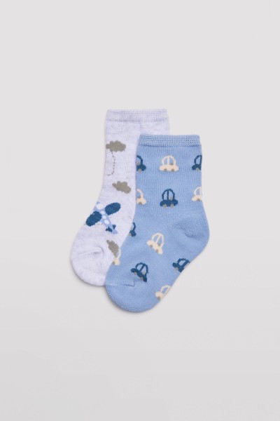 Pack 2 calcetines bebé algodón Ysabel Mora