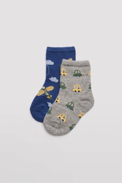 Pack 2 calcetines bebé algodón Ysabel Mora