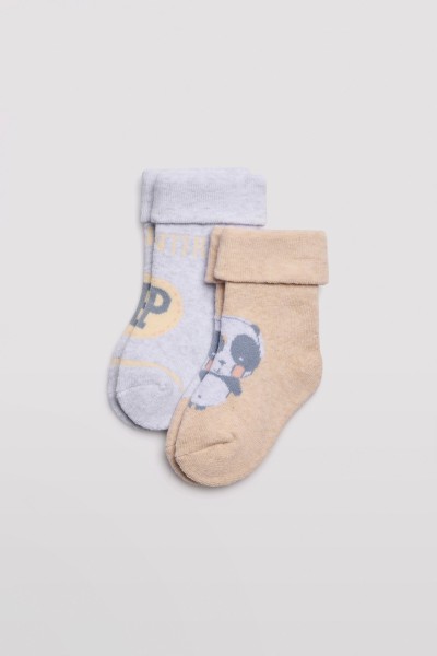 Pack 2 calcetines bebé térmicos Ysabel Mora