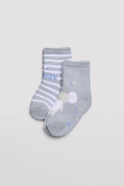 Pack 2 calcetines bebé térmicos Ysabel Mora