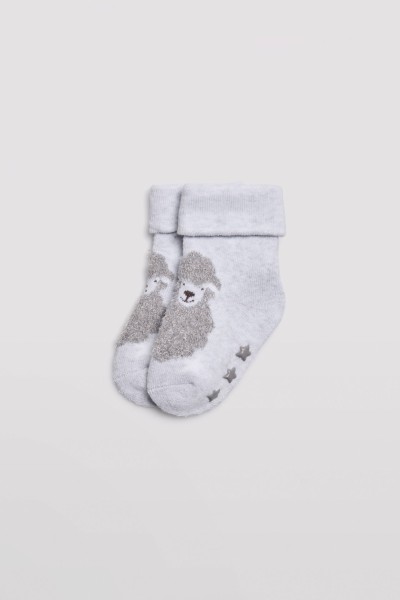 Pack 2 calcetines bebé térmico antideslizante Ysabel Mora