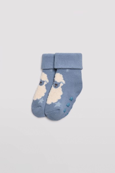 Pack 2 calcetines bebé térmico antideslizante Ysabel Mora