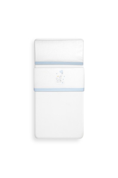 Tríptico cuna coralina elefante Interbaby