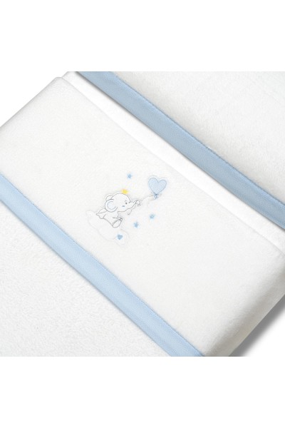 Tríptico cuna coralina elefante Interbaby