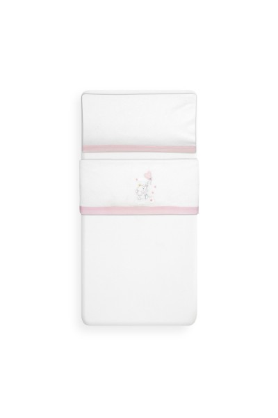 Tríptico cuna coralina elefante Interbaby