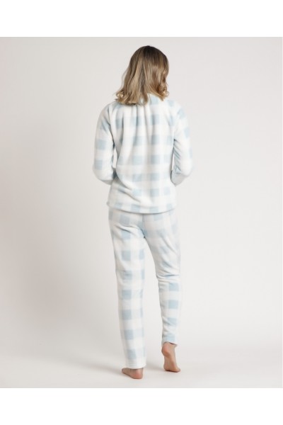 Pijama mujer invierno cuadros Admas Mr Wonderful