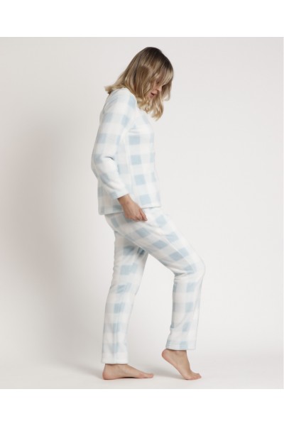 Pijama mujer invierno cuadros Admas Mr Wonderful