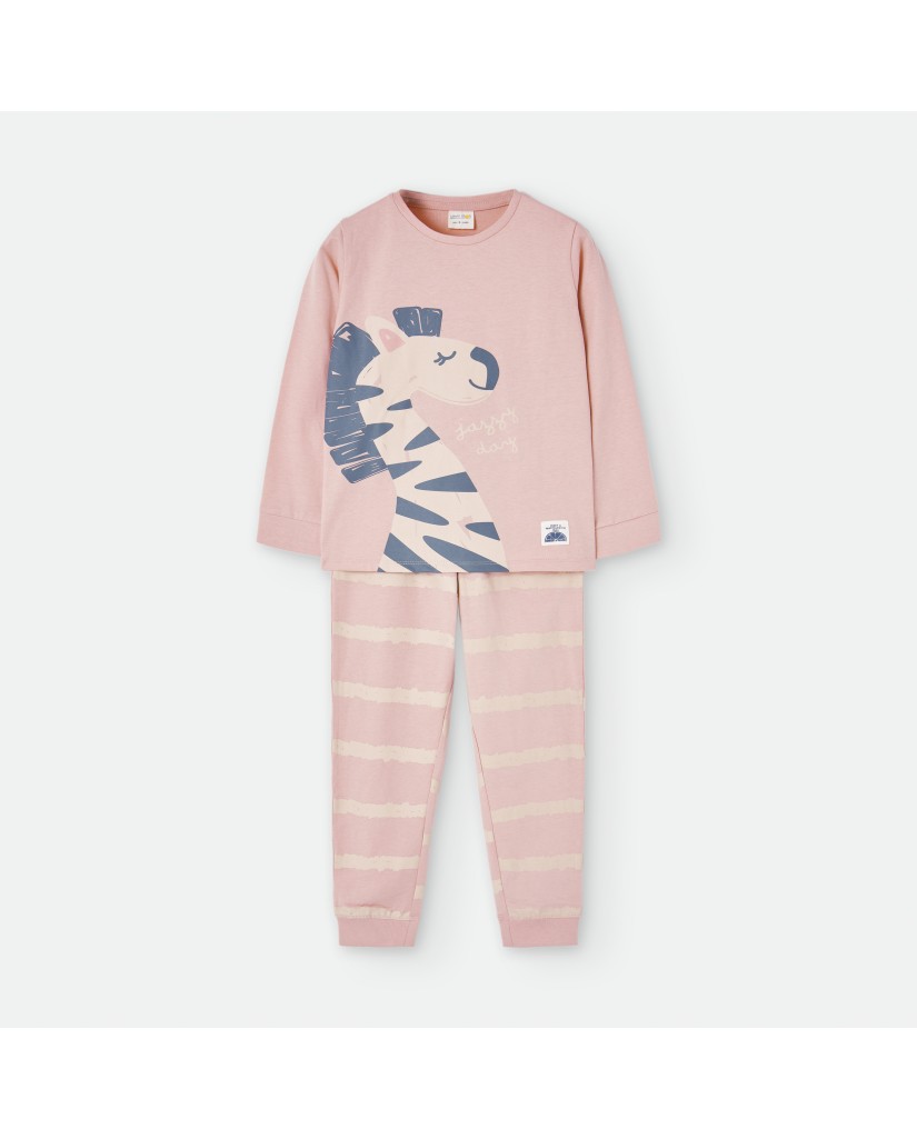 Pijama niña y mujer zebra rosa Waterlemon