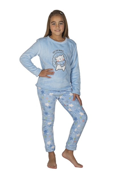 Pijama niña coralina "Enjoy every moment" Javier Golmar