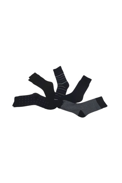 Pack de 5 calcetines hombre marinos 40 Grados