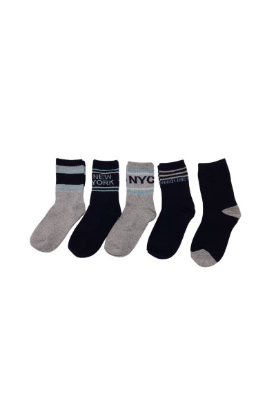 Pack de 5 calcetines niño NYC 40 Grados