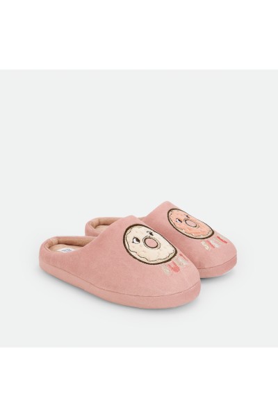 Zapatillas estar por casa niña rosa-Waterlemon