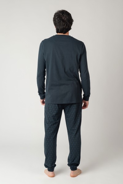 Pijama hombre algodón "DAY-NIGHT"-OLYMPUS