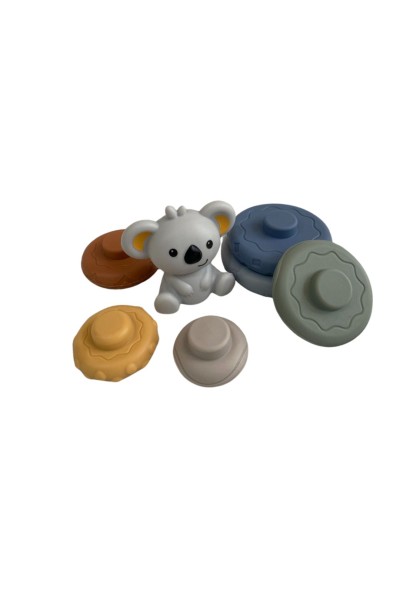 Juego rompecabezas bebé Koala silicona-40 Grados