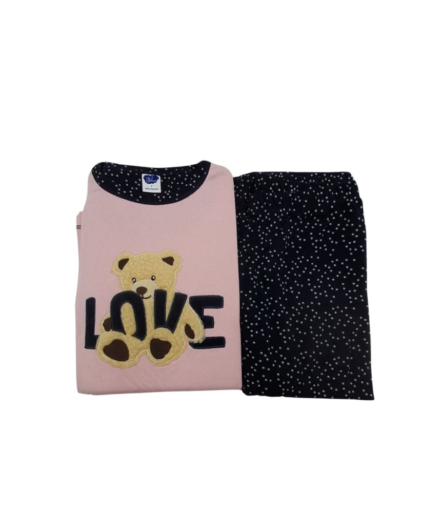 Pijama mujer algodón "Love"