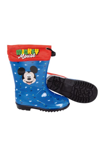 Botas de agua azul Mickey Mouse