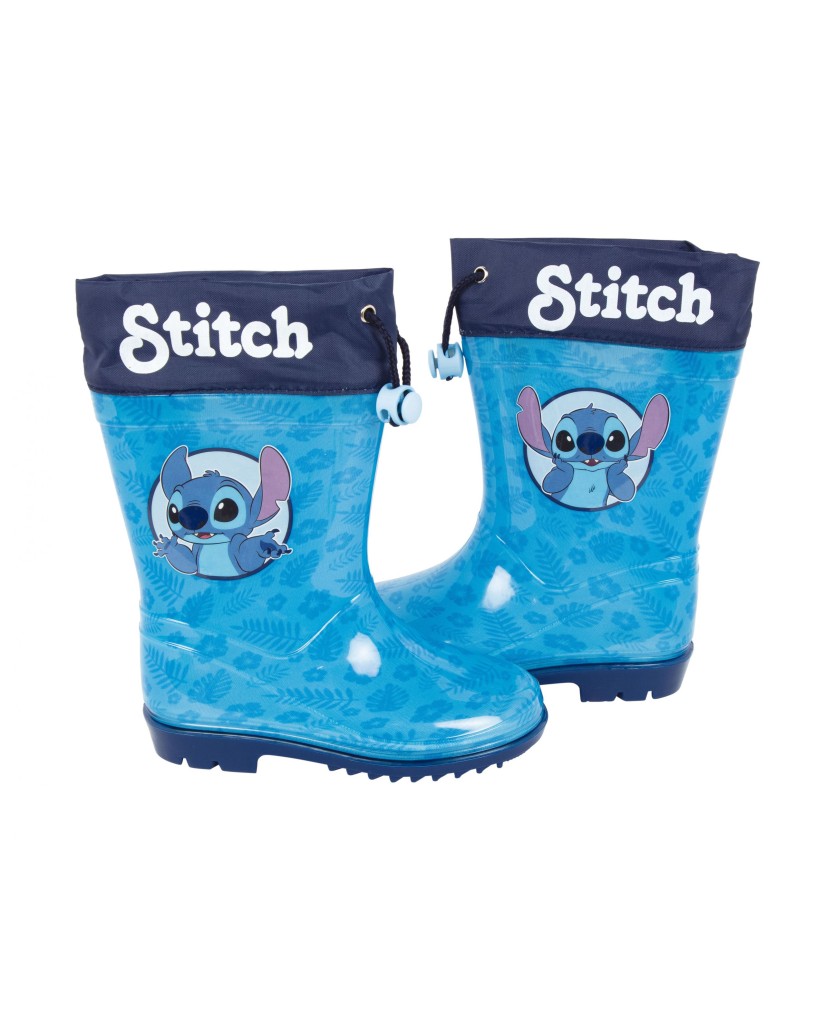 Botas de agua Lilo y Stitch azul