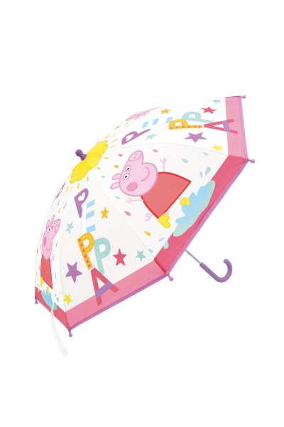 Paraguas transparente de Peppa Pig-Arditex