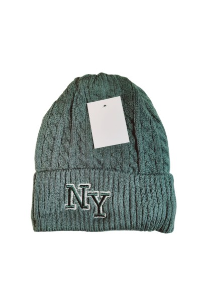 Gorro unisex lana afelpado NY