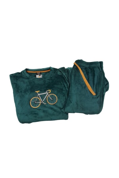 Pijama hombre Micro-velour "BICI"-40 Grados