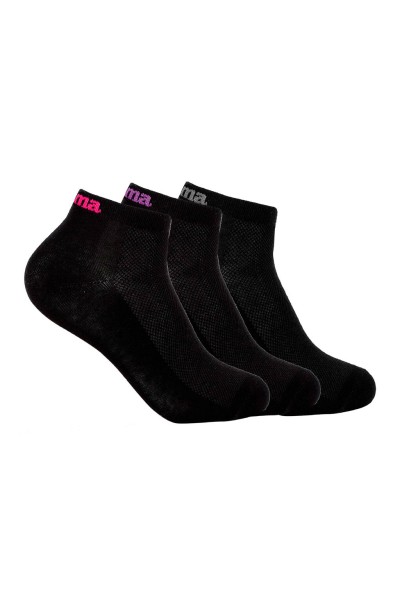 Calcetin tobillero mujer pack x3 básicos Joma