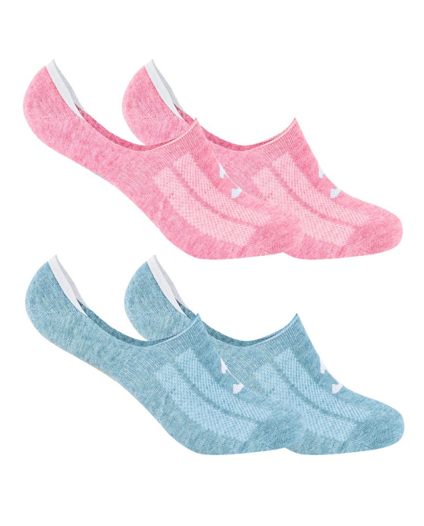 Salvapies mujer pack x2 con talón de silicona Joma