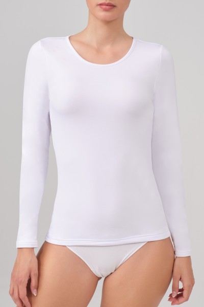 Camiseta térmica mujer cuello redondo-40 Grados