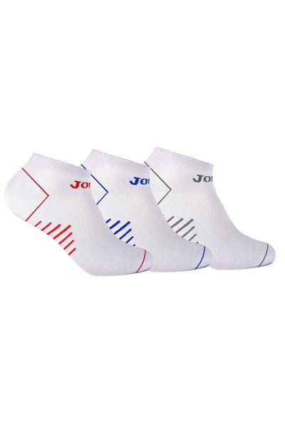 Pack x3 Calcetín tobillero deportivo algodón- Joma