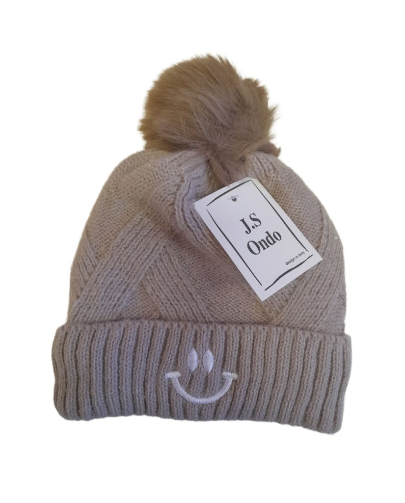 Gorro infantil SMILE con forro interior